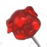 603 Pig Face Chocolate or Hard Candy Lollipop Mold